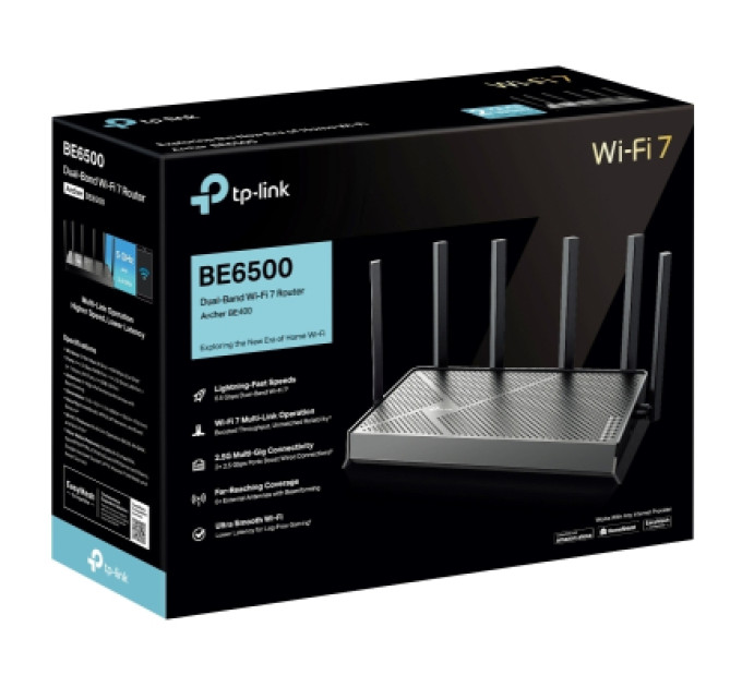 TP-Link Маршрутизатор TP-Link Archer BE400 (ARCHER-BE400)