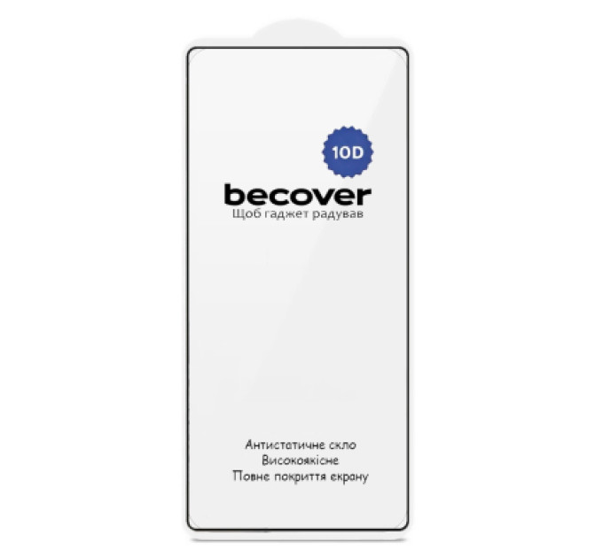 BeCover Скло захисне BeCover 10D Samsung Galaxy S26 Ultra SM-S948 Black (714768)