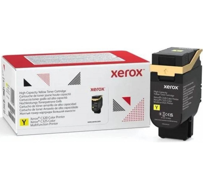 XEROX CHANNELS supplies Тонер картридж Xerox C325 Yellow (5500 стор)