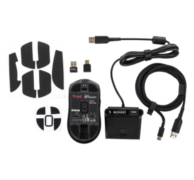 A4Tech Мишка A4Tech Bloody R77 Ultra Wireless Dock Black (4711421003575)