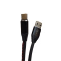 XoKo Дата кабель USB 2.0 AM to USB-C 1.0m 2.4A black XoKo (XK-CTC-005-BK)