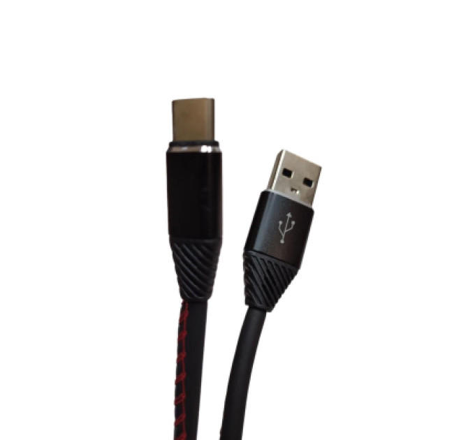 XoKo Дата кабель USB 2.0 AM to USB-C 1.0m 2.4A black XoKo (XK-CTC-005-BK)