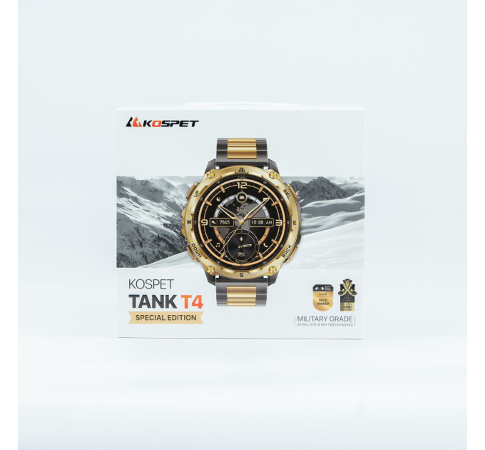 KOSPET Розумний годинник TANK T4 SE GOLD KOSPET