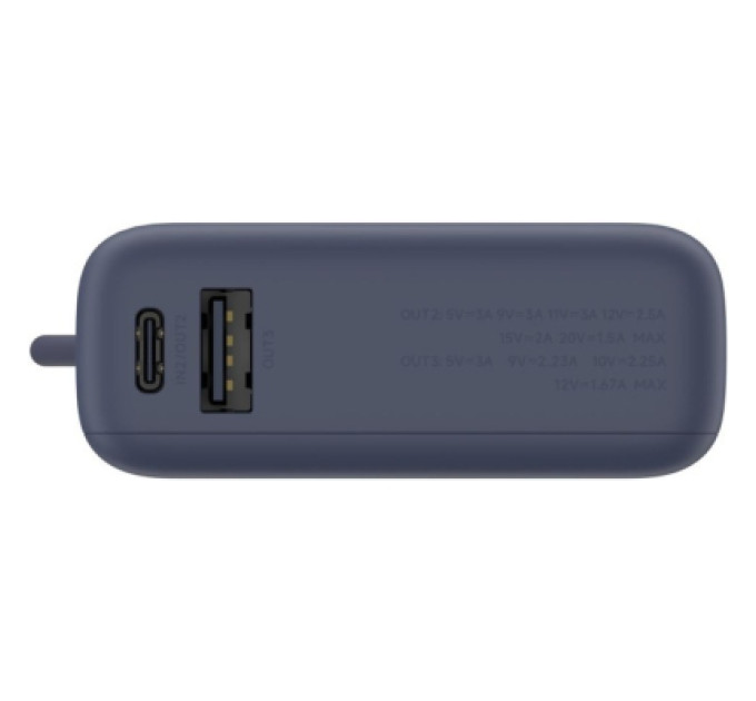 Xiaomi Батарея універсальна Xiaomi 10000mAh 33W Integrated Cable Blue (BHR9341GL)