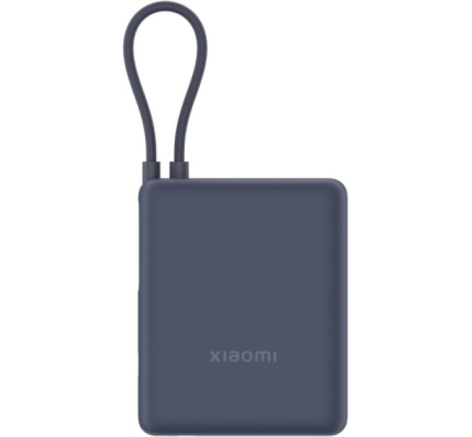 Xiaomi Батарея універсальна Xiaomi 10000mAh 33W Integrated Cable Blue (BHR9341GL)