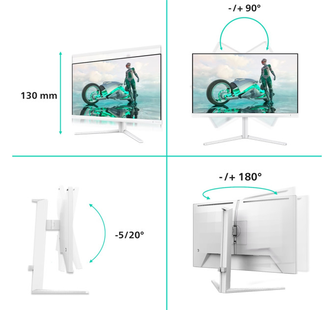 Philips Монітор  Philips 27M2N3501PA/00 White