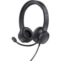 Навушники Trust Ayda PC USB-A Black (25088)