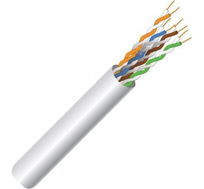 FinMark Кабель мережевий FinMark UTP 50м CAT5e 4P 24AWG PVC W Pull Box (163144)