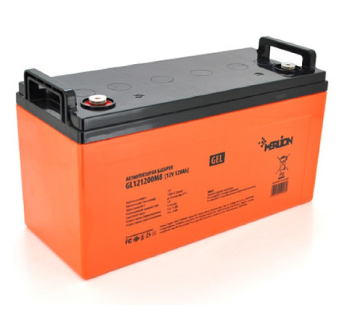 Merlion Батарея до ДБЖ Merlion 12V-120Ah GEL (GL121200M8)