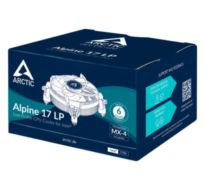 Arctic Кулер до процесора Arctic Alpine 17 LP (ACALP00042A)
