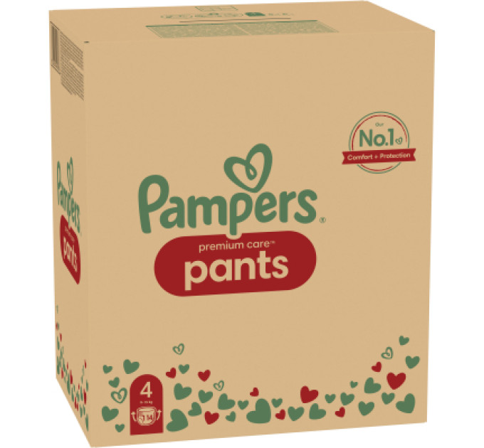 Pampers Підгузки Pampers Premium Care Pants Maxi Трусики Розмір 4 (9-15 кг) 114 шт. (8006540490938)