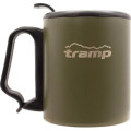 Tramp Чашка туристична Tramp з поїлкою і защіпкою 350 мл Olive (UTRC-020-olive)