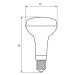 Eurolamp Лампочка Eurolamp LED R39 5W E14 3000K 220V (LED-R39-05142(P))