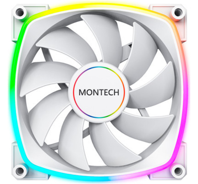 MONTECH Кулер до корпусу MONTECH RX140 PWM WHITE