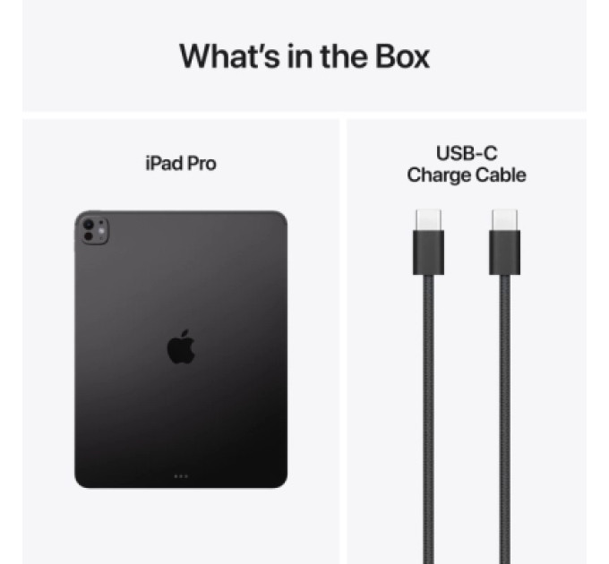 Apple Планшет Apple iPad Pro 13" M5 Wi‑Fi 256GB with standard glass - Space Black (MDYJ4TY/A)