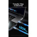 Vention Дата кабель USB 2.0 C Male to C Male 240W Cable 1.5M Black Aluminum Alloy Type VENTION (TREBG)