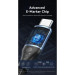 Vention Дата кабель USB 2.0 C Male to C Male 240W Cable 1.5M Black Aluminum Alloy Type VENTION (TREBG)