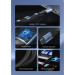 Vention Дата кабель USB 2.0 C Male to C Male 240W Cable 1.5M Black Aluminum Alloy Type VENTION (TREBG)