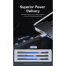 Vention Дата кабель USB 2.0 C Male to C Male 240W Cable 1.5M Black Aluminum Alloy Type VENTION (TREBG)
