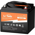 Litime Батарея LiFePo4 Litime 12.8V-50Ah 640Wh (L12V50-BASIC-4-A38)