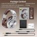 OneOdio Навушники OneOdio A71 3,5мм/6,35мм Silver/Brown (A71 Silver Brown)