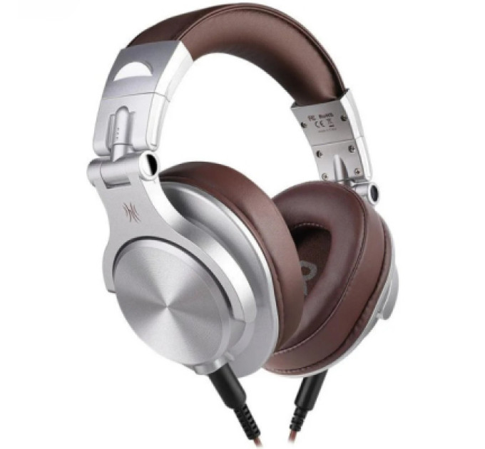 OneOdio Навушники OneOdio A71 3,5мм/6,35мм Silver/Brown (A71 Silver Brown)
