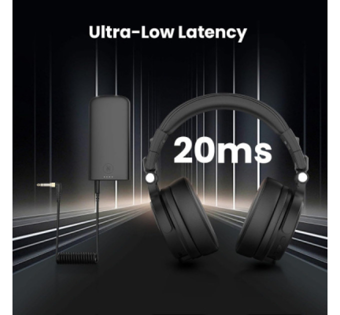 OneOdio Навушники OneOdio Studio Max 1 Bluetooth Hi-Res Wireless/LDAC +3,5мм/6,35мм Audio (Studio Max 1 Black)