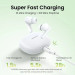 Ugreen Навушники Ugreen HiTune T3C Earbuds Bluetooth White (45110)