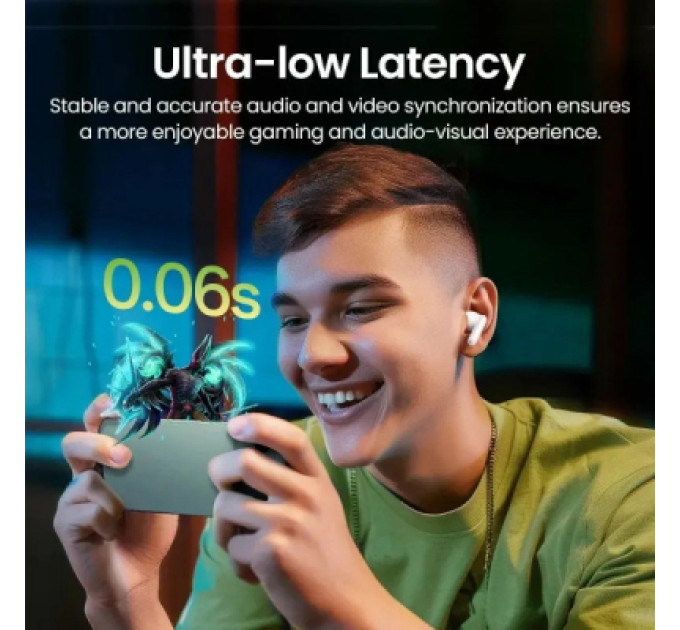 Ugreen Навушники Ugreen HiTune T3C Earbuds Bluetooth White (45110)