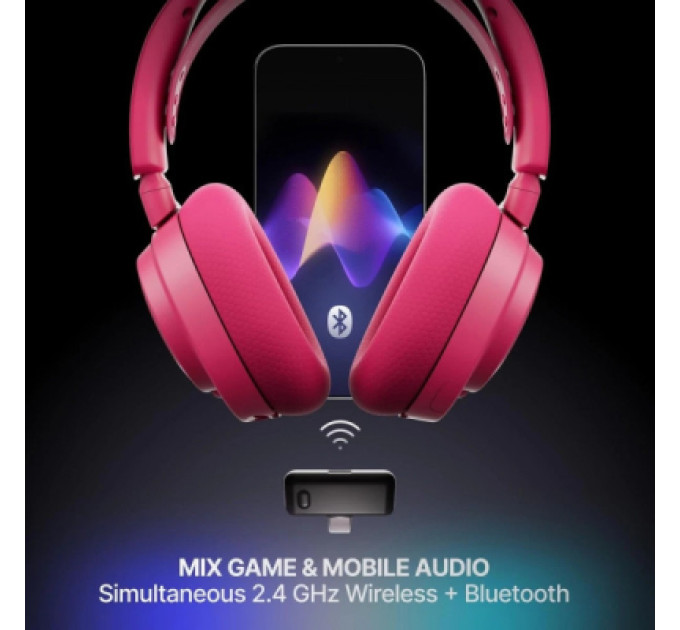 SteelSeries Навушники SteelSeries Arctis Nova 7X Gen 2 Wireless Magenta (61760)