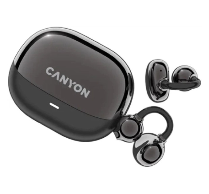 Canyon Навушники Canyon OWS Ear Clips OnFlow 14 Black (CNS-TWS14B)