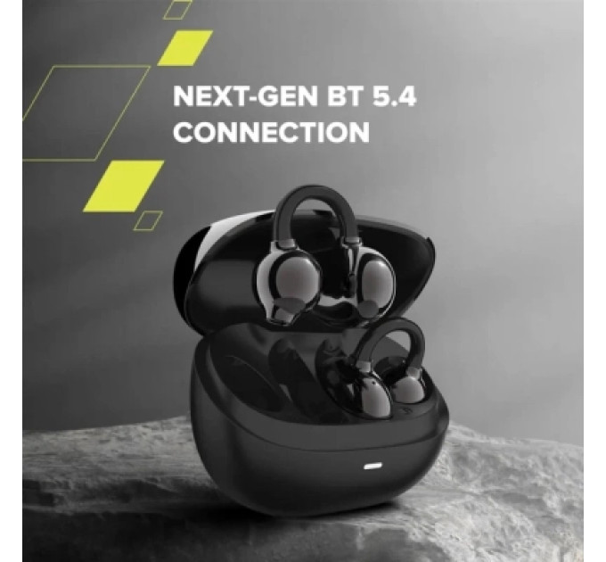 Canyon Навушники Canyon OWS Ear Clips OnFlow 14 Black (CNS-TWS14B)