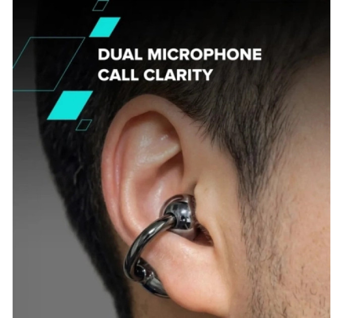 Canyon Навушники Canyon OWS Ear Clips OnFlow 14 Black (CNS-TWS14B)