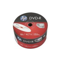 Диски  DVD-R НР 4.7Gb 16X  (Без шпінделя 50 шт)
