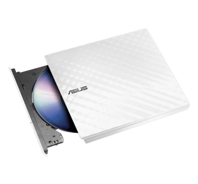 Дисковод  ASUS DVD-RW/+RW White (90-DQ0436-UA221KZ)