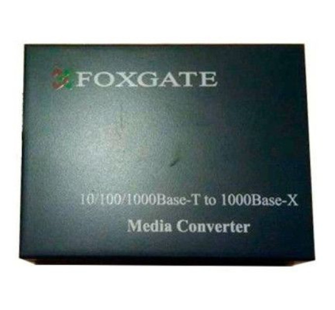 Медіаконвертер FoxGate 10/100/1000Base-T RJ45 to 1000Base-SX/LX SFP slot (EC-SFP1000-FE/GE-LFP)