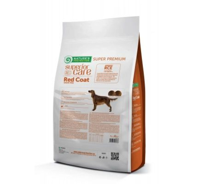 Сухий корм для собак Nature's Protection Superior Care Red Coat Grain Free Lamb 4 кг (NPSC47236)