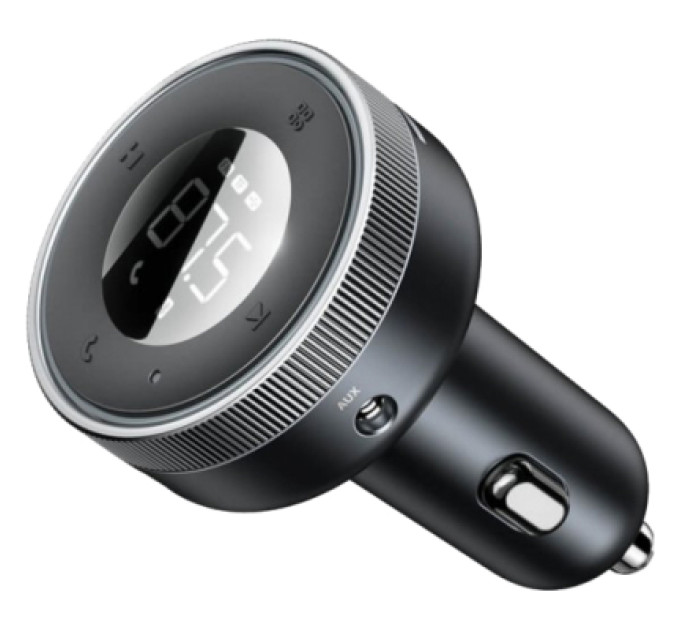Зарядний пристрій Baseus Enjoy Car Wireless MP3 Charger USB Black (CCLH-01)