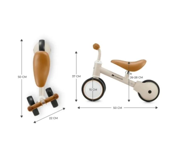 Біговел Kinderkraft Cutie Light Beige (KRCUTI00BEG0000) (5902533925384)