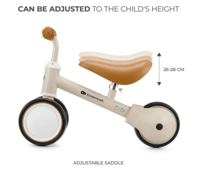 Біговел Kinderkraft Cutie Light Beige (KRCUTI00BEG0000) (5902533925384)