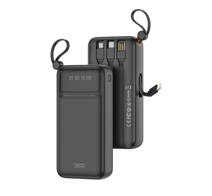 Універсальна мобільна батарея XO PR279 20000mAh 10W Black