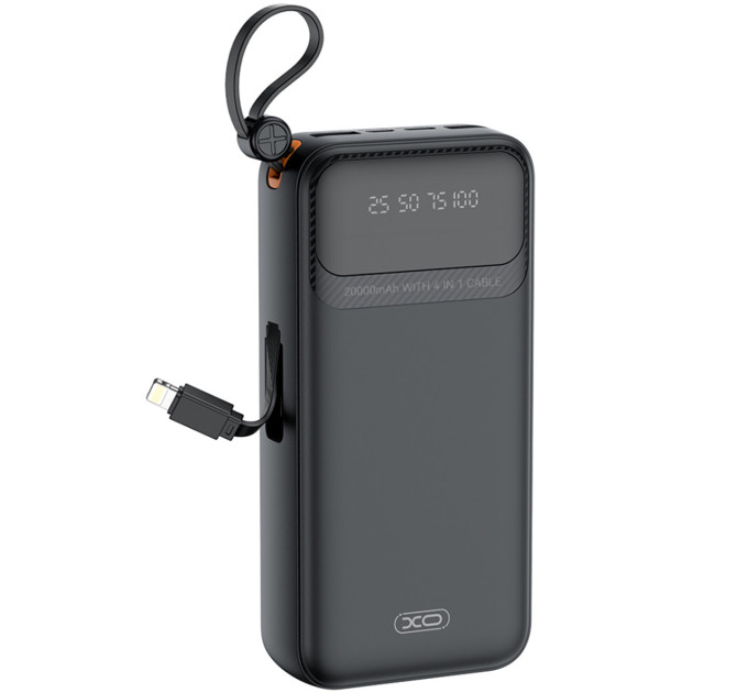 Універсальна мобільна батарея XO PR279 20000mAh 10W Black