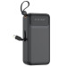 Універсальна мобільна батарея XO PR280 30000mAh 10W Black