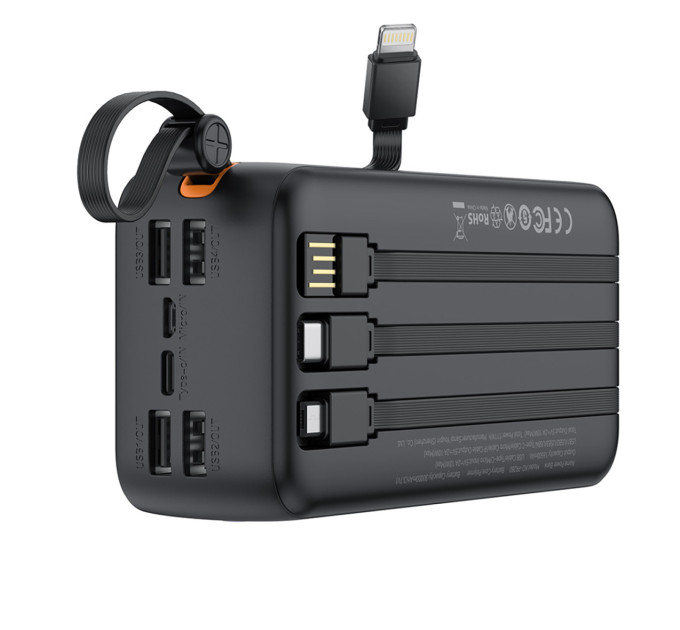Універсальна мобільна батарея XO PR280 30000mAh 10W Black