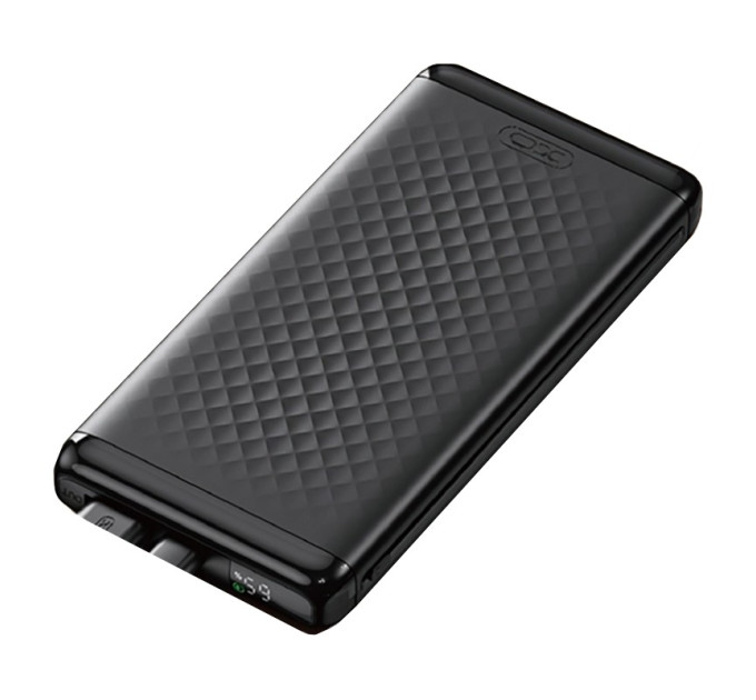 Універсальна мобільна батарея XO PB308 10000mAh 22.5W Black