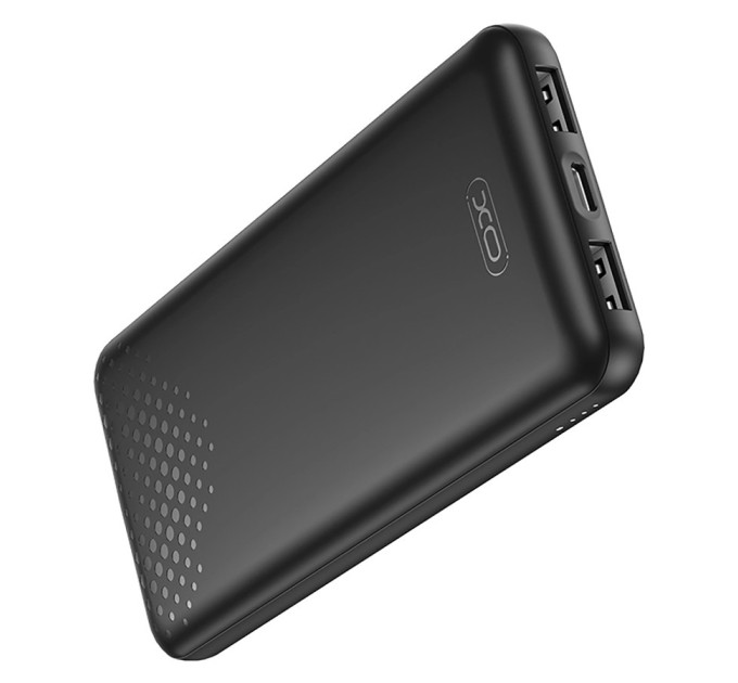Універсальна мобільна батарея XO PB312 10000mAh 10W Black
