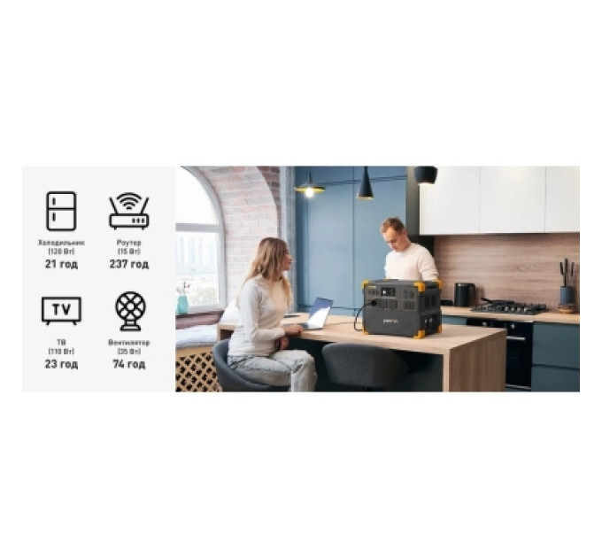 Pecron Зарядна станція Pecron 3600W 3072Wh (E3600LFP)