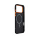 Чохол до мобільного телефона Armorstandart LikeCarbon2 SE MagCase Apple iPhone 17 Pro Max Kevlar Black Orange (ARM89165)