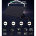 Портативна сонячна панель Choetech 200W (200w Travel Solar Panel)
