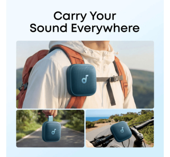 Anker Акустична система Anker SoundСore Boom Go 3i Blue (D5103030)